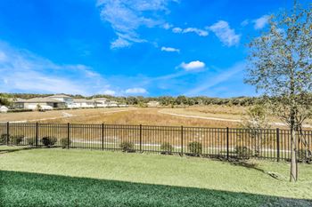 Fenced in yards